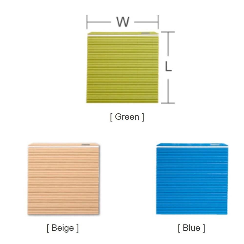 Hasegawa Plastic Green and Blue Makisu/Sushi Rolling Mat